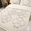 Luxury Embroidered Quilt Coverlet Set 3Pcs Ultra Soft Washed Bedspread All Season Warm Blanket for Couch Bed