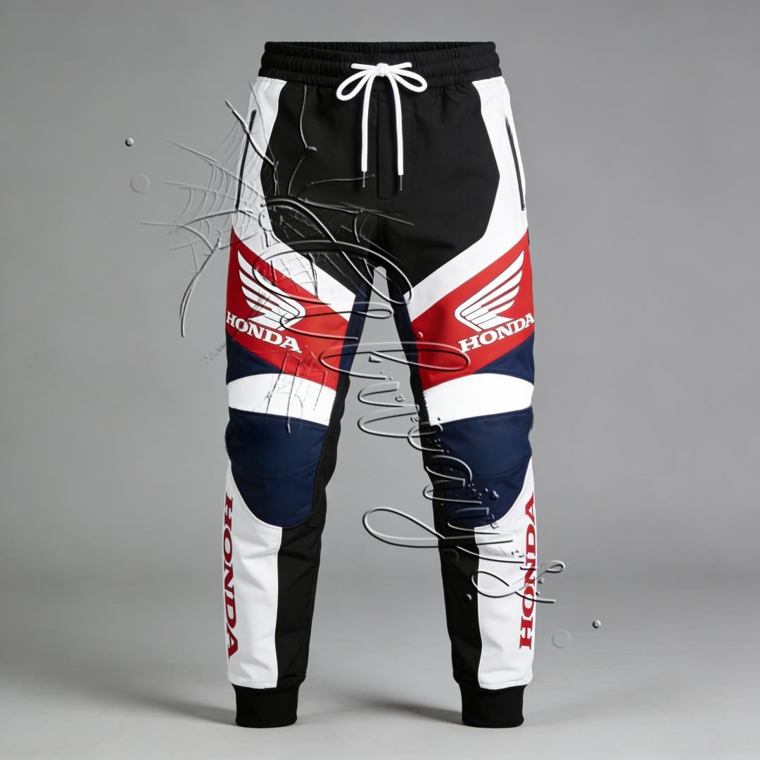 

2026Fashion New Motorcycle Suit Honda Racing Enthusiast Rider Sports Quick Drying Pants Men s and Women s OutdoorSunscreen Pants S