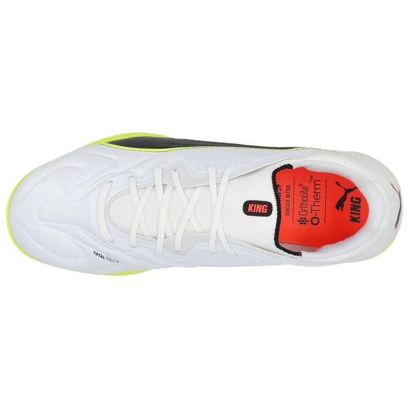 Puma King 20 Pro Cage TT Unleashed Comfortable TF Unisex Soccer Shoes White 108463-01