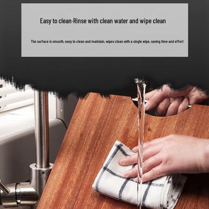 Massives Ebenholz Küchenschneidebrett