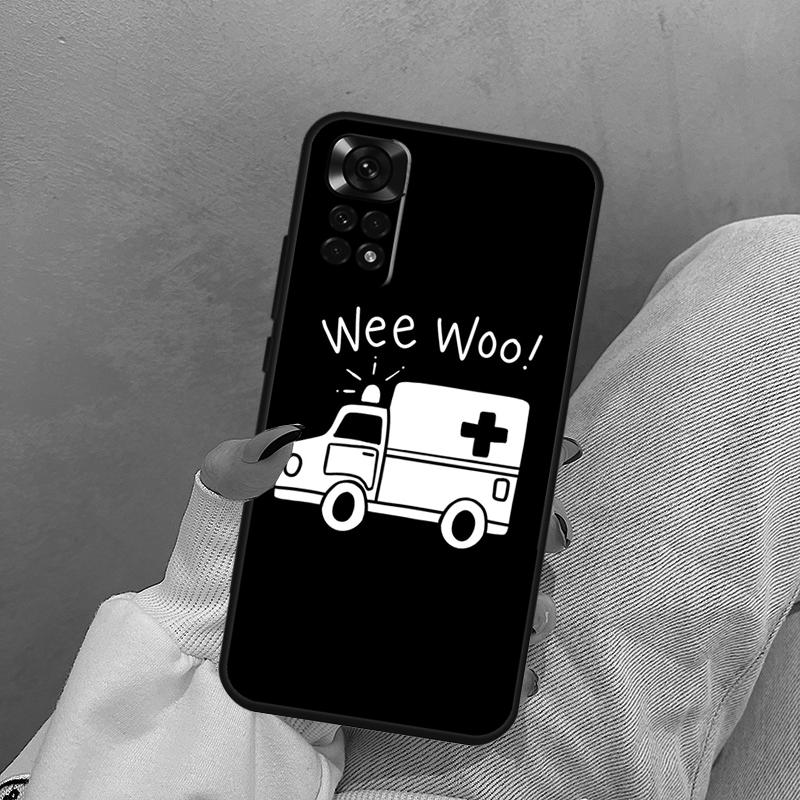 

Paramedic Ambulance Wee Woo For Xiaomi Redmi Note 13 9 10 11 12 14 15 Pro Plus Case Cover For Redmi 14C 10C 12C 13C 15C Redmi Note 12 Pro 5G