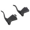 1 Pair Aluminum Alloy Mountain Road Bike   Brake Handles Cycling Brake Lever Black