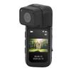 Body Worn Camera Portable POV Recording 64GB 2.7K 180 Degree Rotatable Magnetic Hanging Lanyard Wearable Camcorder for