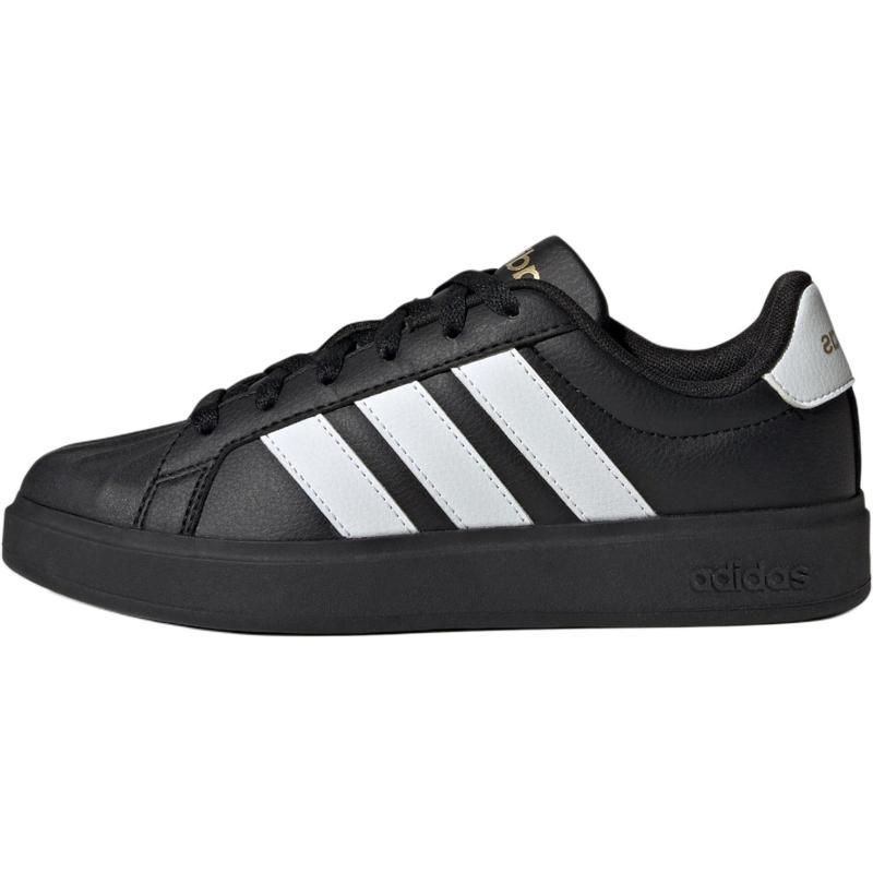 

Adidas Street Talk Low top Kids Skateboarding Shoes Black White Teenagers Sneakers JS5053 39 черный белый