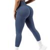 Γυναικεία παντελόνια γιόγκα με ραβδώσεις Ψηλόμεσο κολάν γυμναστικής Στερεά αθλητική γυμναστική χωρίς ραφές Γυναικείο κολάν Προπόνηση για τρέξιμο Καλσόν γυμναστικής για έλεγχο της κοιλιάς