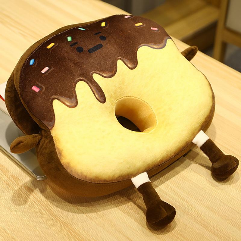 

Подушка для тостов «Хлеб для симуляции» для студентов, подушка для обеденного перерыва, подушка для сна в офисе, сон на животе, детская подушка для сна в классе 35*30*10cm шоколадный