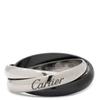 Cartier Trinity Trinity Classic CeramicRing ring K18WG/ceramic #19(JP Size) Array