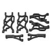 RC Suspension Arm Set Aluminum Alloy Front Rear Swing Arms with Ball Head for ARRMA 17 LIMITLESS
