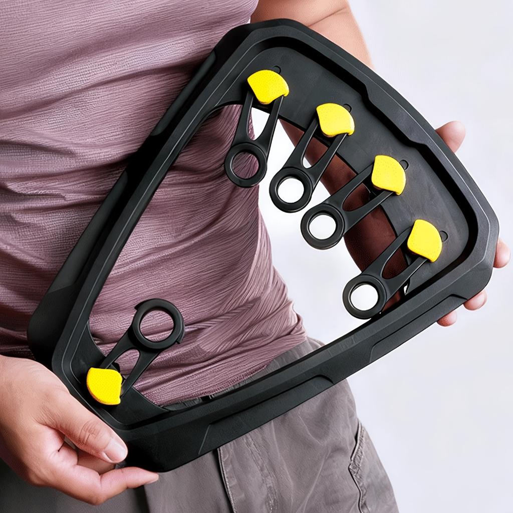Verstellbarer Fingerstrecker Handgriff-Trainer für Gitarre Klavier Rehabilitation