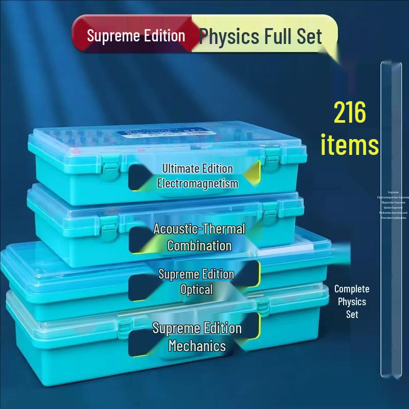 Junior High Physics Experiment Kit: Electromagnetism, Optics, Mechanics, Thermodynamics