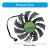 88mm 12V 4Pin Graphics Card Cooling Fan for GTX1660 RTX2070 2060 MINI ITX OC 6G Coolers VGA Fan As Fan Replacement PLA09215S12H
