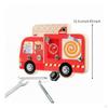 Wooden Fire Truck Toy HandEye Coordination Board Busy Tool Play Child