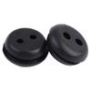 Set of 5 Rubber Fuel Tank Line Grommets with 2 Holes for Lawn Mower Trimmer Replacement Compatible with Multiple 2 Hole Models