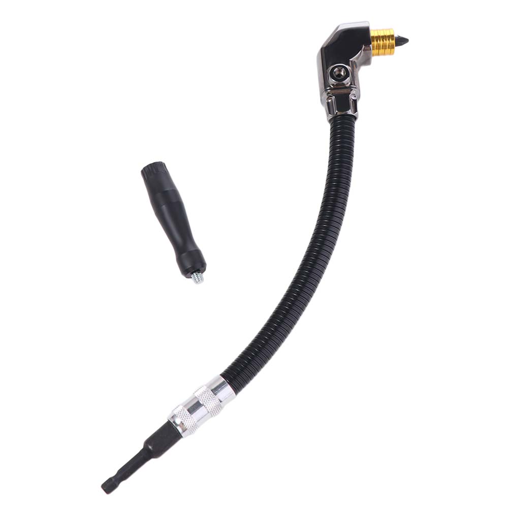 6.35mm Screwdriver Right Angle Drill 90 Degree Right Angle Extension Adapter  Grinding Accessories