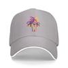 Tropical Palm Baseball Caps Fashion Casquette for Unisex Women Adjustable Casual Trucker Hats for Sports Outdoor Activities