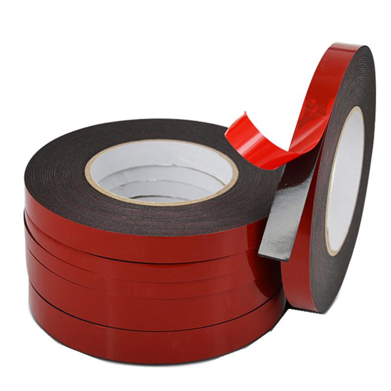 Soundproof Sticky Acrylic White/Black/Red/Grey PE Foam Double Sided Adhesive Tape for Waterproof Masking