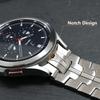 Nerezový náramek bez mezery pro Samsung Galaxy Watch 7 6 5 40mm 44mm 6Classic 47mm 43mm Luxusní pánský pásek pro Galaxy 5Pro 45mm