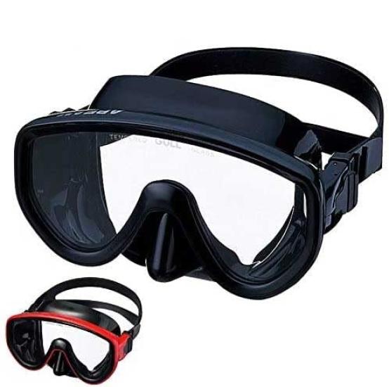 

Маска для дайвинга Abeam черная силиконовая Black GULL/GULL GM-1432