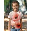Children's Clothing Girl T-Shirt Short Sleeve 3D Cartoon Print Kids Summer Clothes Casual Round Neck Girl Clothes Tops