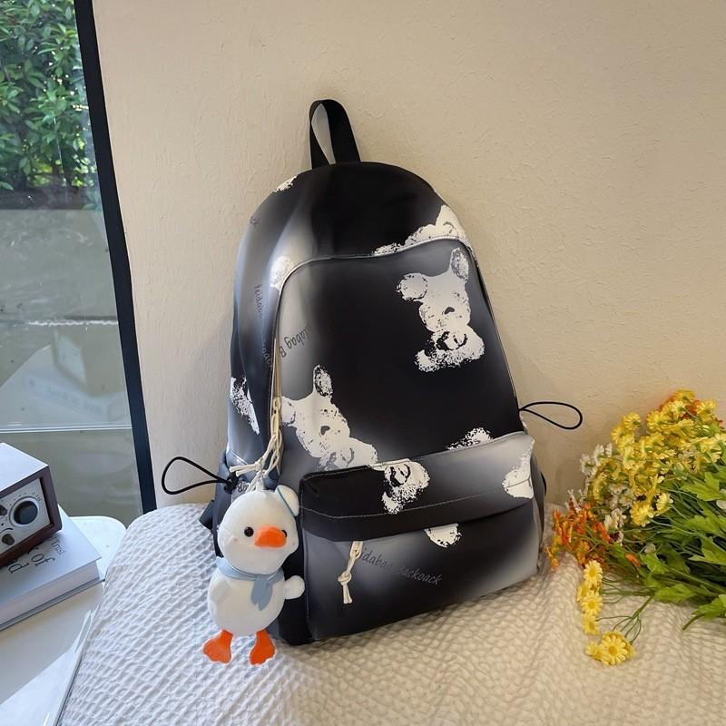 Fashionable Gradient Print Backpack With Spacious 20-35l Capacity And Waterproof Design