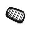 New Look Car Grille Grill Front Kidney Glossy 2 Line Double Slat For BMW X5 E53 Pre-LCI 1999 2000 2001 2002 2003 Car