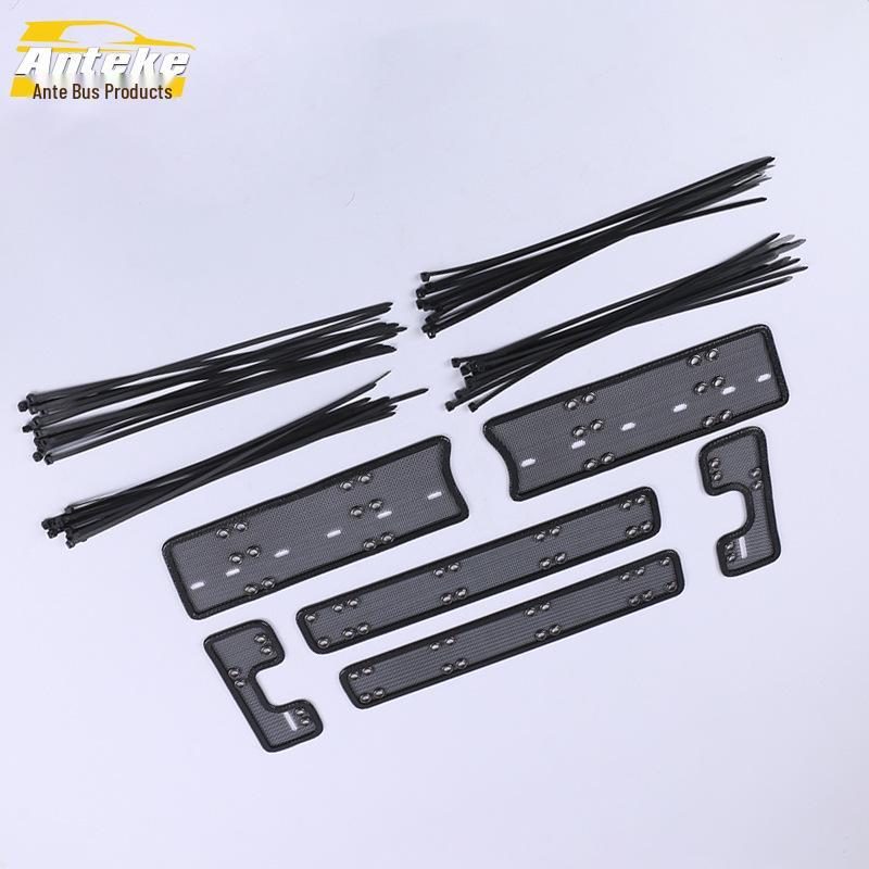 

19-20 CC Сетка от насекомых с пайетками и ромбовидной сеткой Наклейки для крышки радиатора