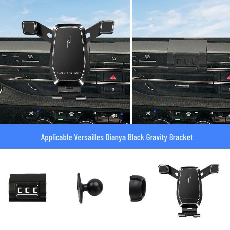 2021 Versailles Car Wireless Charging Phone Holder with Navigation