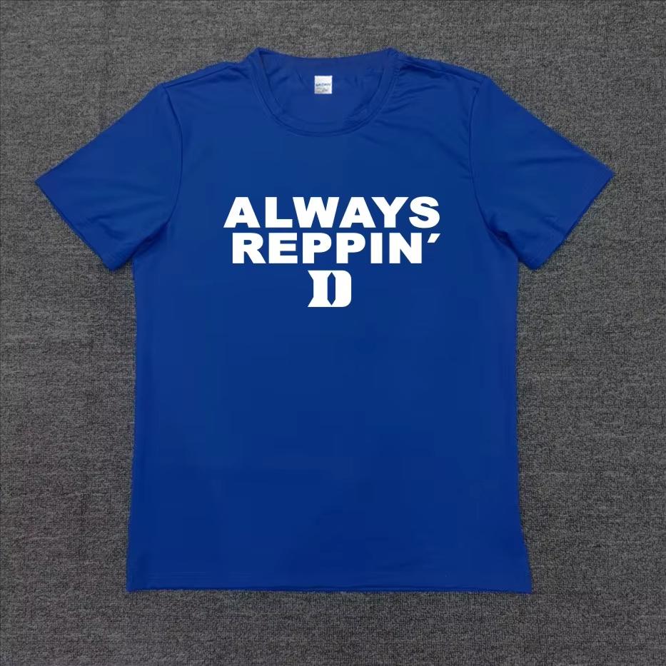 North America Limited Duke North Carolina University Men's and Women's Basketball T-shirt Sport Cotton Short Sleeve Clothing