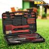 Valigetta da 18 utensili per Barbecue in acciaio inox
