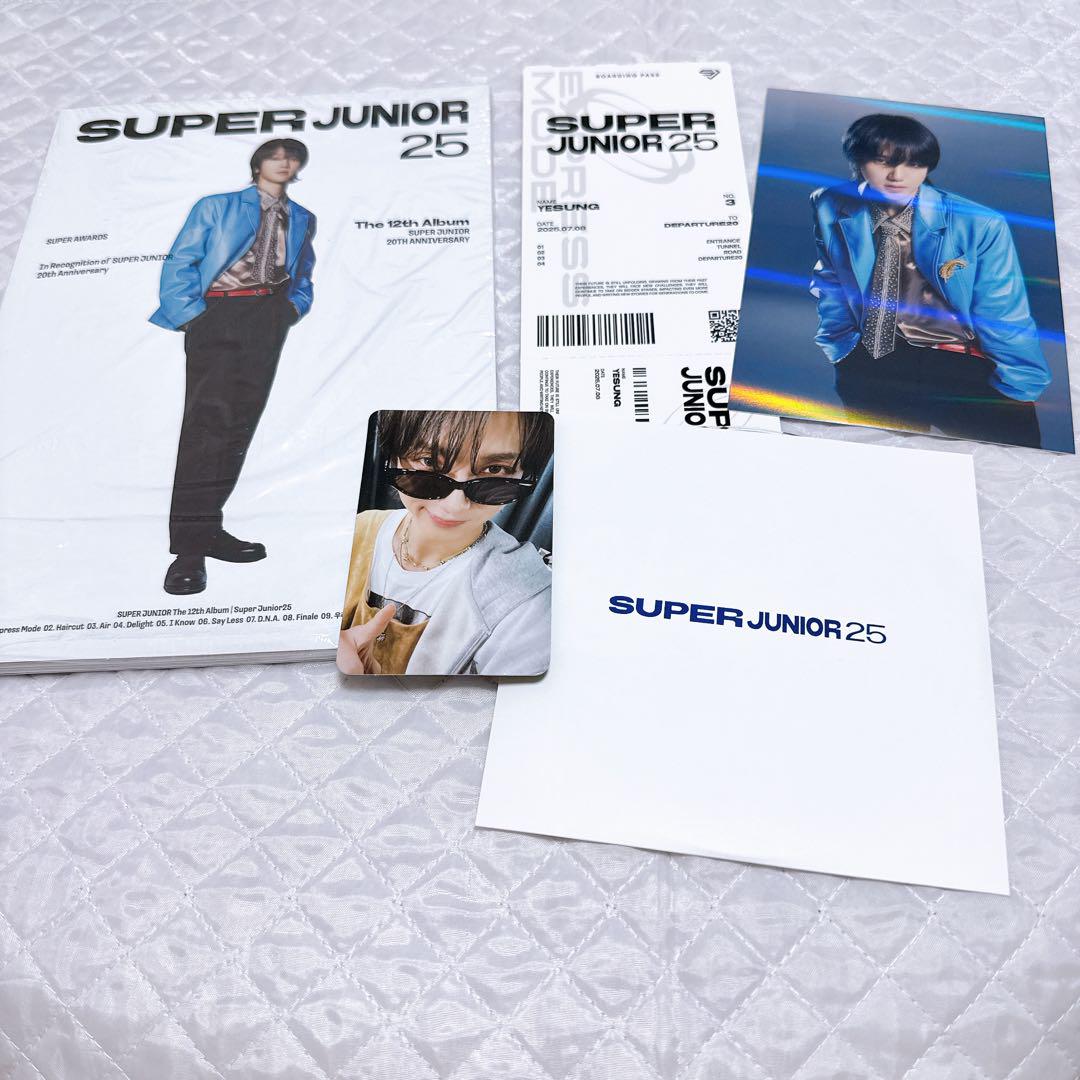 

[USED] Super Junior Yesung 12th Album Super Junior 25