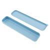Split Type Wheat Straw Portable Tableware Storage Box Dinnerware Boxes for Camping, School , Picnics