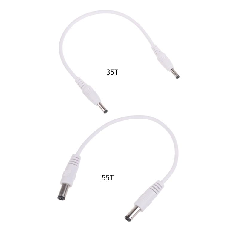3.5x1.35mm 5.5x2.5mm DCPower Cable Leads/Male To Male/for CCTV, Security Cameras, Monitor, LED Signs