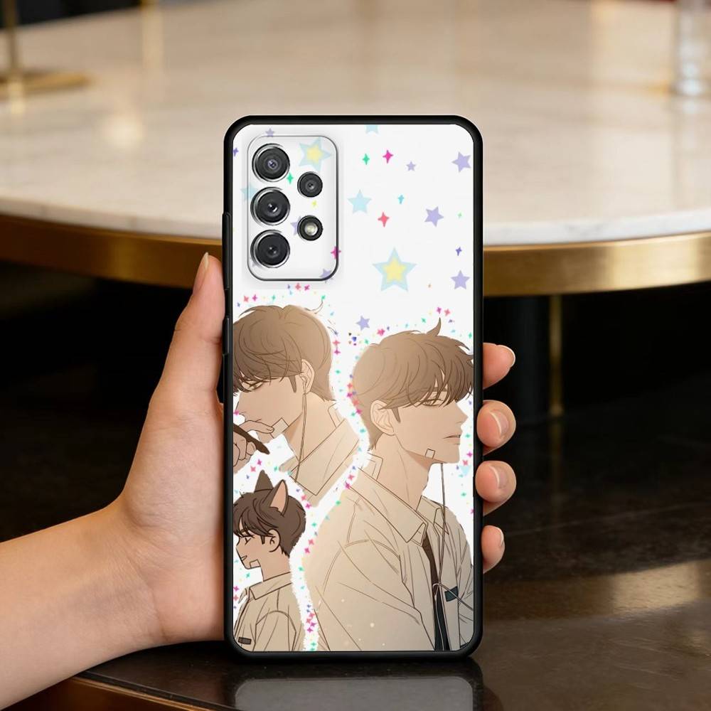 O-Operation T-True L-Love Soft Silicone Black Cover Phone Case For Samsung Galaxy A73,A72,A71,A70,A53,A52,A51