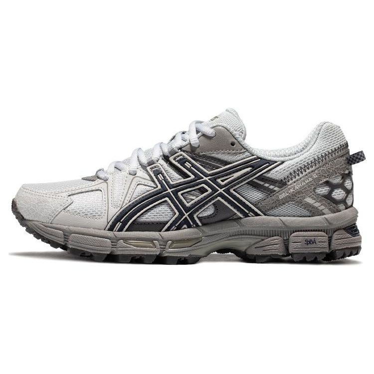 Asics Gel-Kahana 8 Low Top Running Shoes With Gel Cushioning System Women Running Shoes Gray Red 1012A978-031
