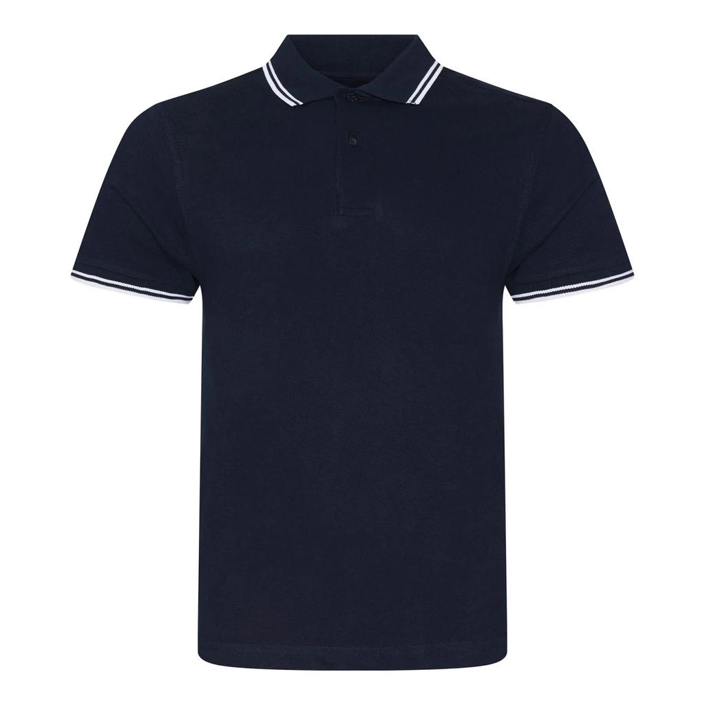Awdis Mens Tipped Stretch Polo Shirt