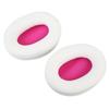 2 Pcs Headphone Ear Pads Comfortable Sound Insulation Protein Leather Headset Ear Cushions for ATH-M50X M40X M30X M50