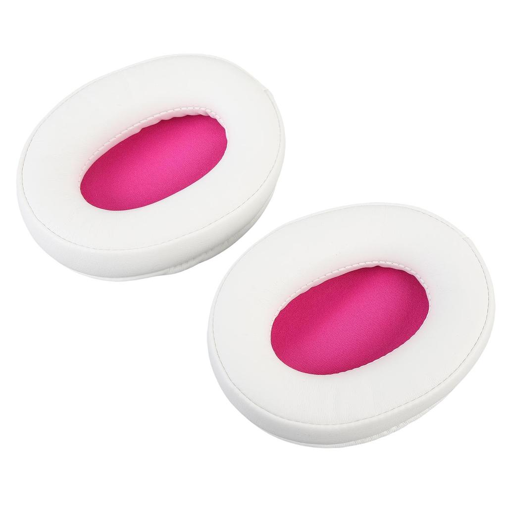 2 Pcs Headphone Ear Pads Comfortable Sound Insulation Protein Leather Headset Ear Cushions for ATH-M50X M40X M30X M50