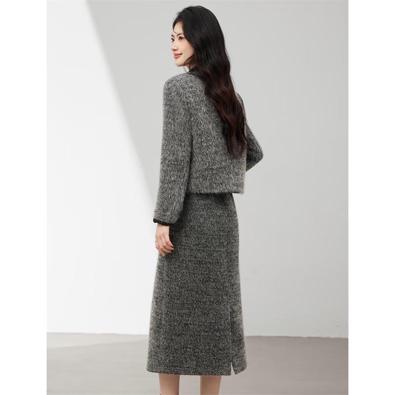 Xin Fei Yu French Style Padded Two-Piece Skirt Set