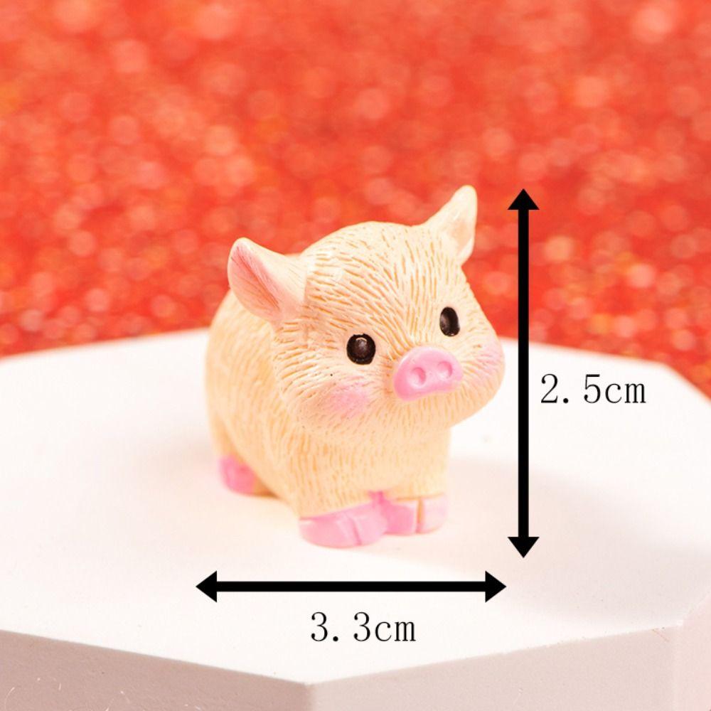 

Cute Mini Twelve Zodiac Figurines DIY Micro Landscape Decoration Garden Decoration Accessories Style 12