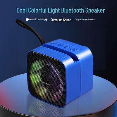 High-Value S11 Bluetooth Speaker: Compact & Portable Subwoofer with Large Volume and Colorful Lights