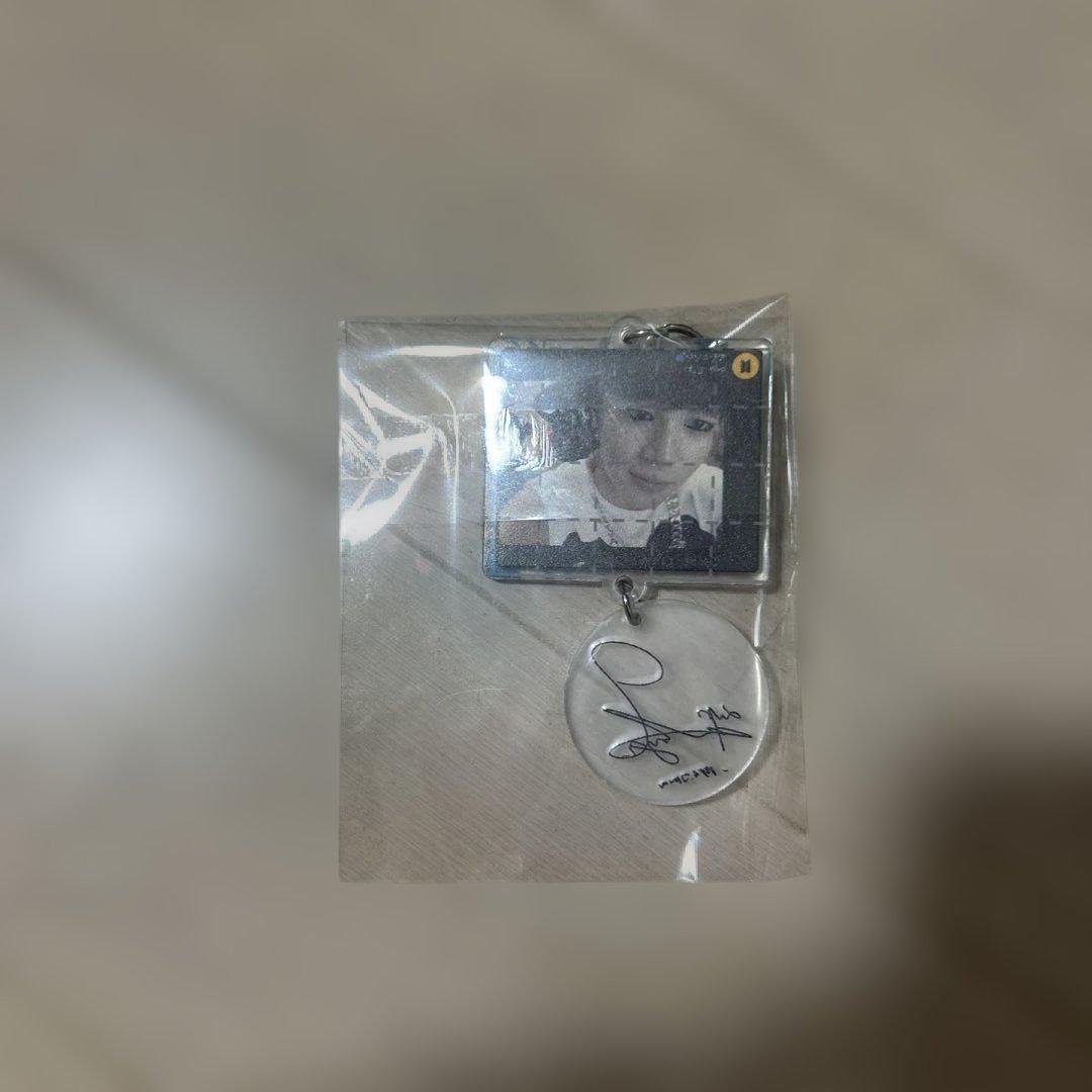 

[USED] BTS Jimin JIMIN Signed Acrylic Keychain Korea Exclusive