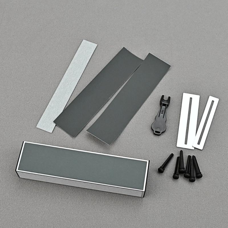 Guitar Fret Leveler Beam Leveling Bar, Fingerboard Guard Protector, Sanding Paper Guitar Fingerboard Luthier Tools Set