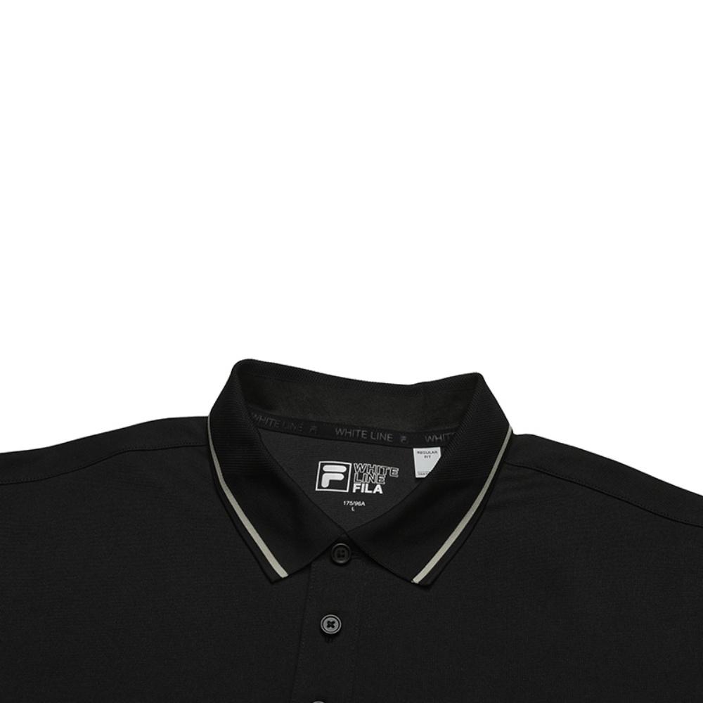 New FILA HERITAGE Short Sleeved POLO Men's F11M538123FBK