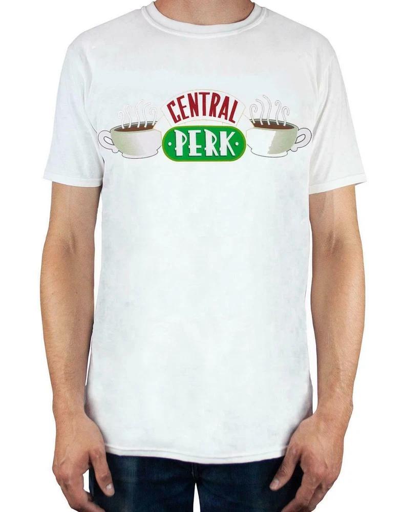 Friends Short Sleeved TShirt Unisexs White Official Merch S
