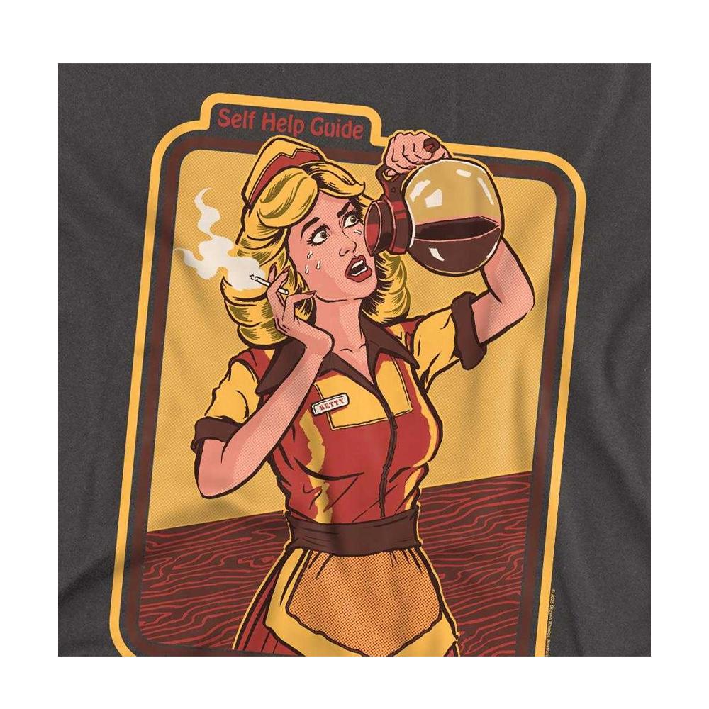 Steven Rhodes Unisex Adult Coping With Stress Long-Sleeved T-Shirt