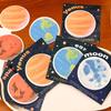 Cute Planet Sticky Notes: Reusable Earth-Themed Memo Pad & Small Gift
