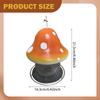 Mushroom Solar Bird Feeder,Outdoor Birdfeeder Songbirds Wildbird Feeding Station Food Dispenser