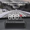 Auto GPS Head-Up Display Car Electronics HUD Projector Display Digital Car Speedometer Accessories for All Cars