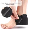 Shock-Absorbing Height-Boosting Velcro Silicone Heel Sleeve Pad
