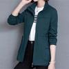 Fashion Double Layer Women Windbreaker Jacket Stand Up Collar Plus Size 4XL Spring Autumn Short Coat